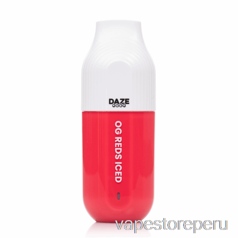 Vape Desechable 7 Daze Egge 3000 Desechables Y Rojos Helados